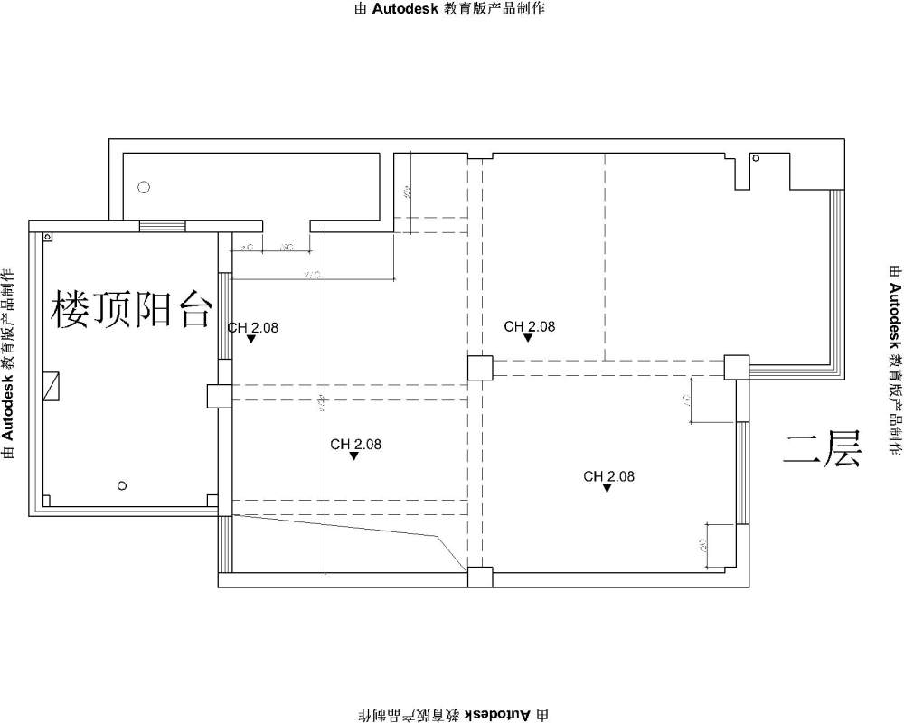 这个小复式，一层我真的头脑搞奔溃了～_2层