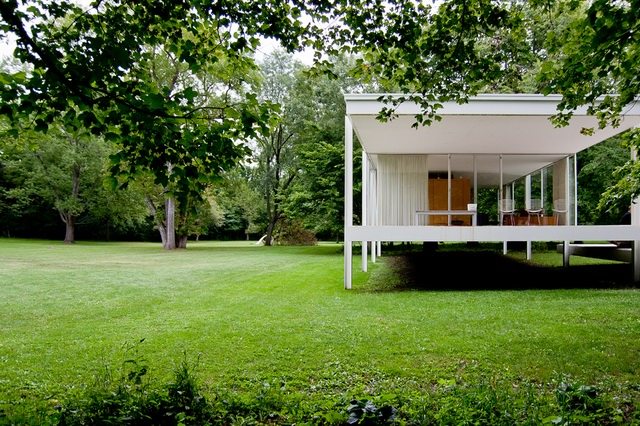 范思沃斯住宅 FARNSWORTH HOUSE BY 密斯·凡德罗 LUDWIG MIES VAN DER ROHE_Farnsworth-house-summer-19.jpg