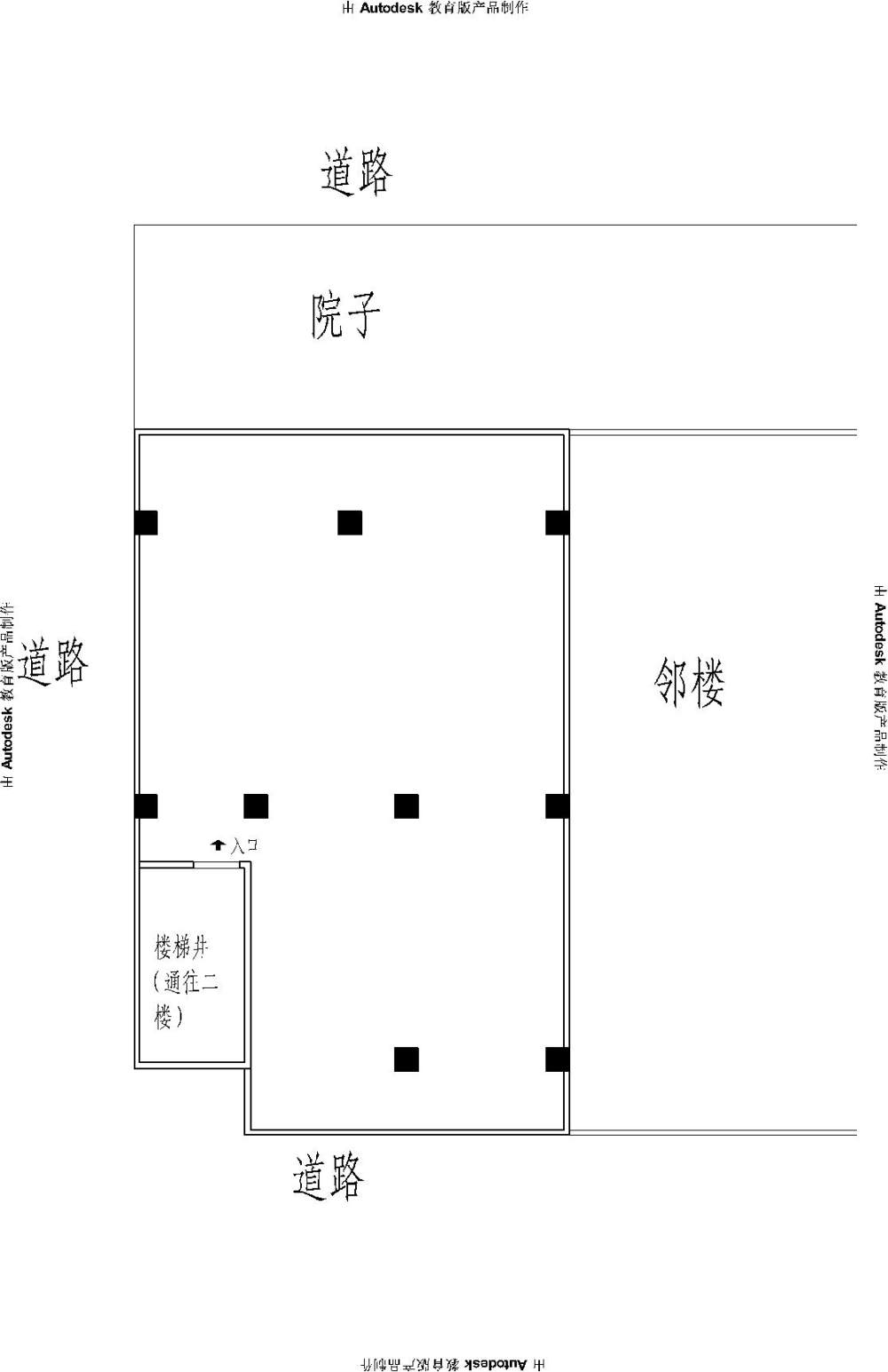 农村楼房加建小复式，向各位前辈求个思路_2地形