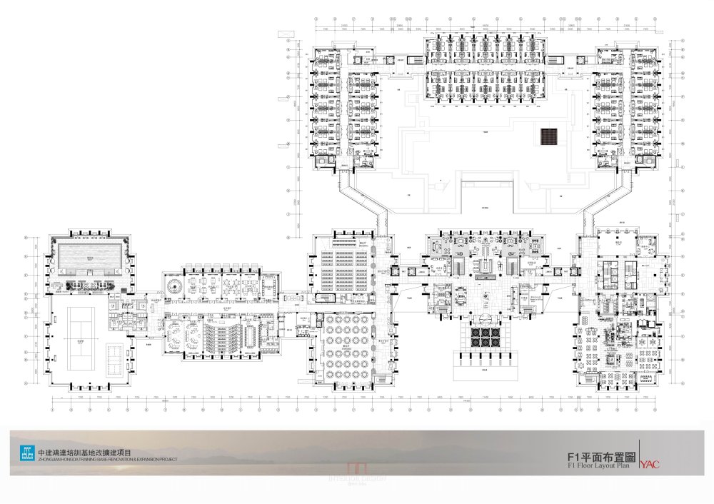 某培训基地改建项目第三阶段汇报方案_08 F1平面布置图.jpg