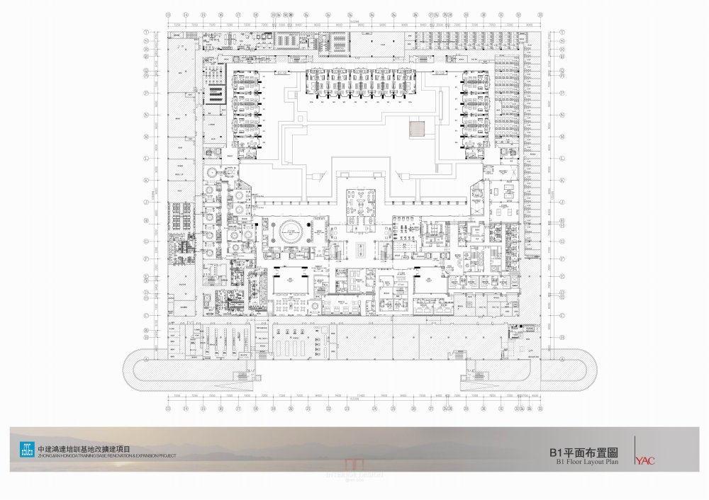 某培训基地改建项目第三阶段汇报方案_37 B1平面布置图.jpg