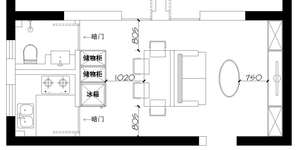 田字型户型，难以解决的客餐厅问题。_321.jpg