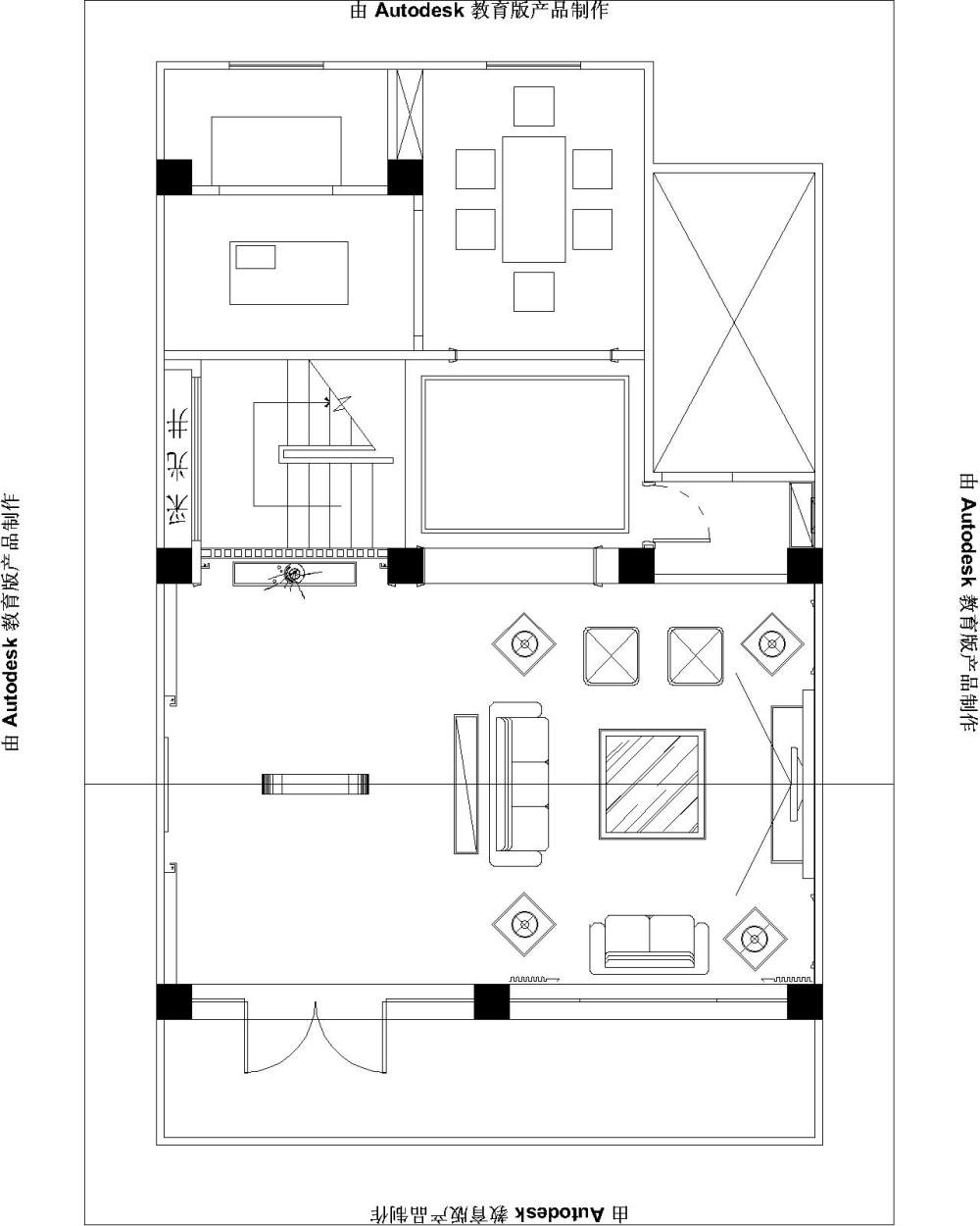 农村楼房加建小复式，向各位前辈求个思路_@MT-BBS_2014.02.05-Model.jpg