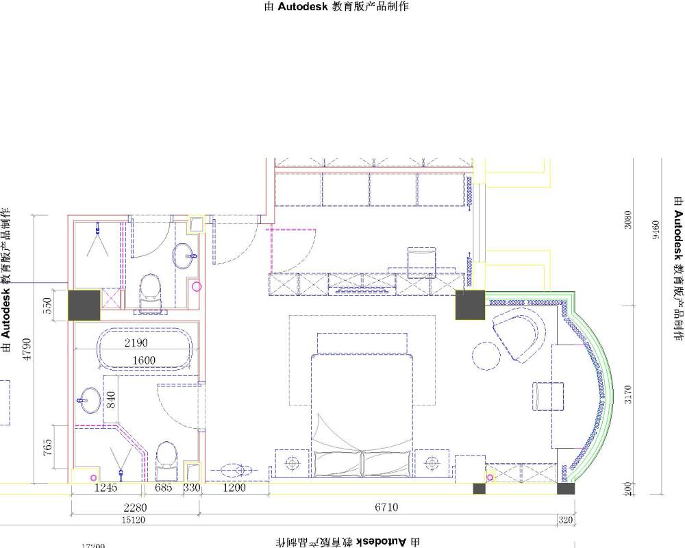 一套123平方的房子求主卧新思路_主卧