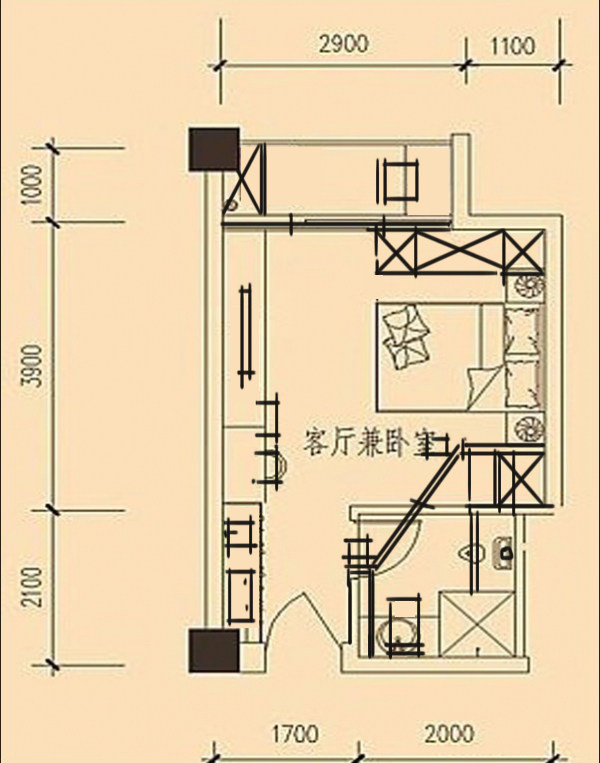 36平小户型，求合适的平面方案！_11.jpg