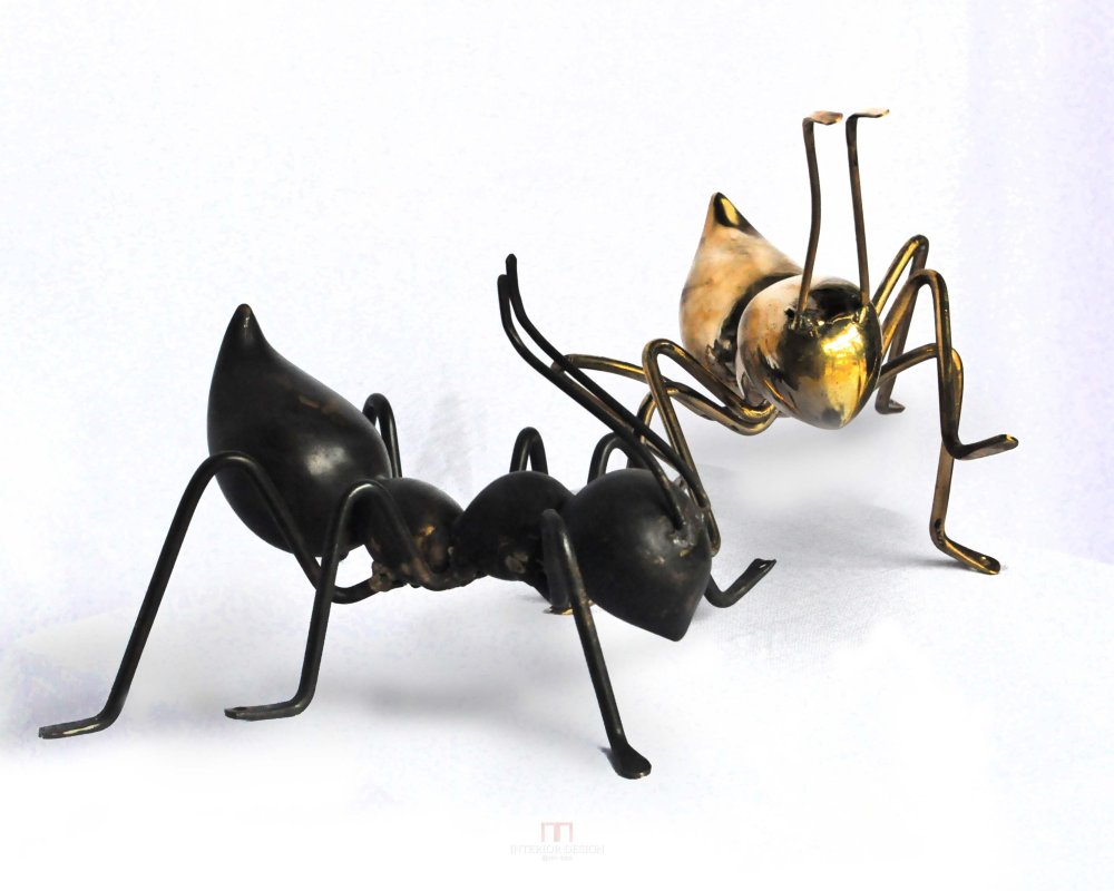 金属雕塑饰品，蚂蚁饰品_ST100901A 大蚂蚁  L20.jpg