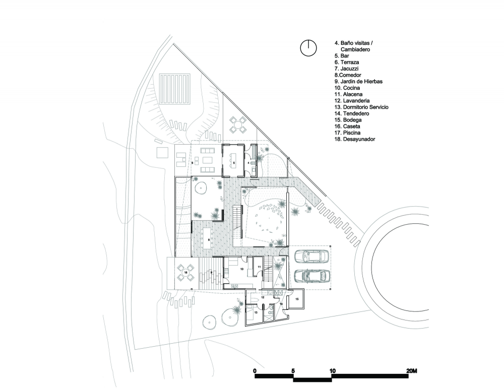 萨尔瓦多La Piscucha住宅_5302c681e8e44ef683000029_la-piscucha-cincopatasalgato_ground_floor_plan-1000x772.png