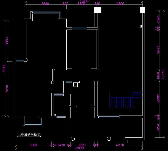 【FAN】— 住宅户型优化（更新到57页）_二楼原始图