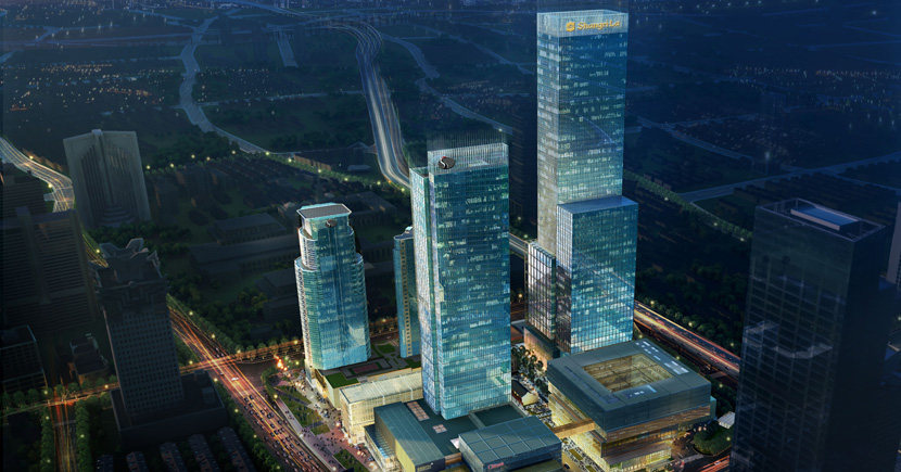 JING AN KERRY CENTRE 静安嘉里中心（内含192张照）_建筑效果图.jpg