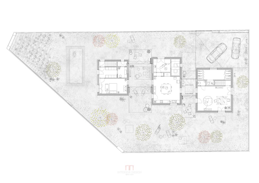 巴塞罗那圣库加特小镇上的红楼 CASA 1101 - H Arquitectes_2.jpg