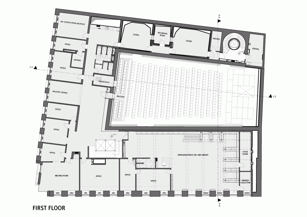 匈牙利布达佩斯音乐中心（Art1st Design Studio）_52200cc7e8e44ea42e000038_budapest-music-center-art1st-design-studio_bmc_firstflo.png