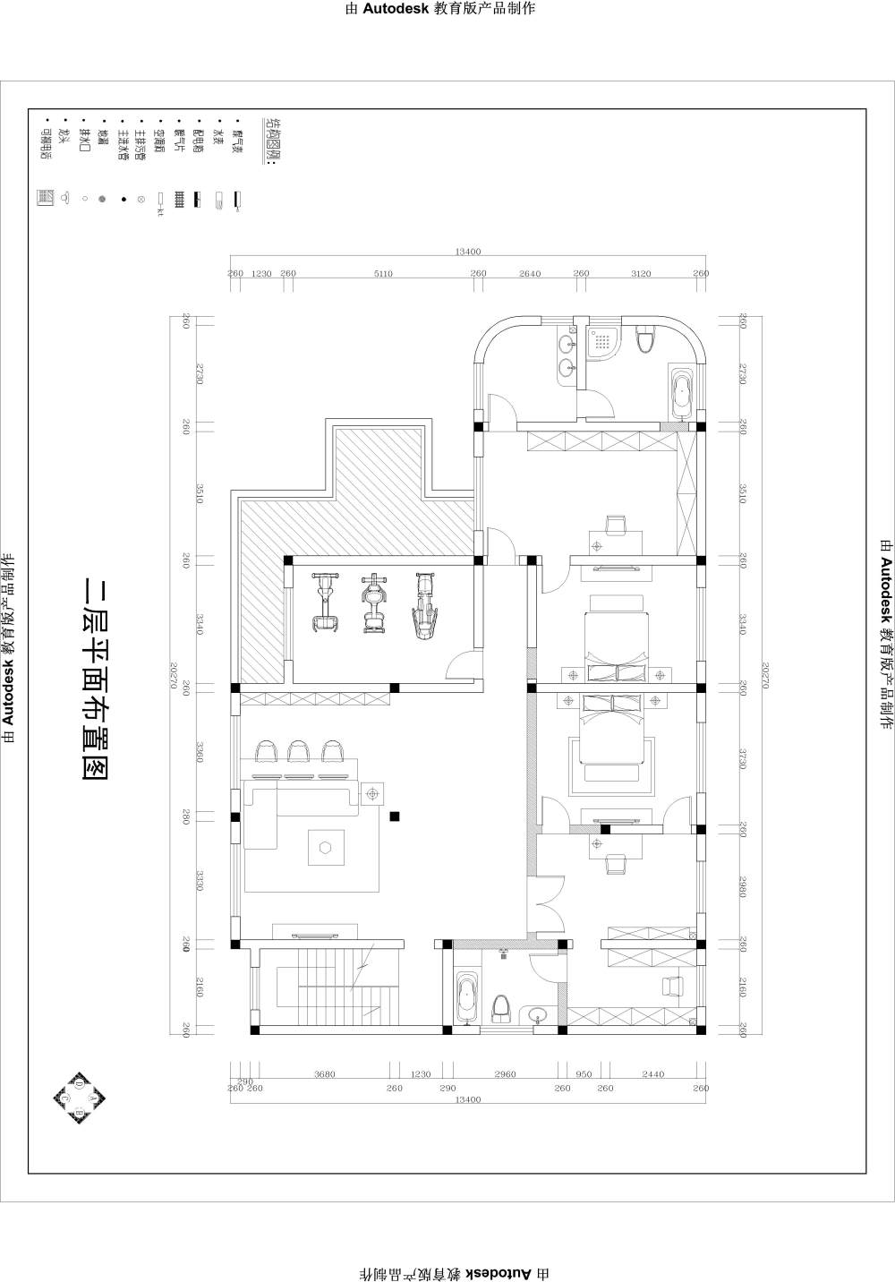 一栋自建别墅/求大神帮忙想一下平面方案_22.jpg