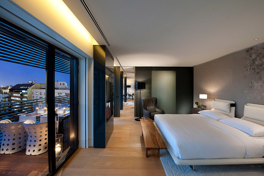 巴塞罗那文华东方酒店Mandarin Oriental, Barcelona 官方高清图_barcelona-suite-terrace-suite-bedroom-1.jpg