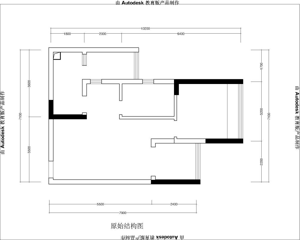 一个单身的女性的平面方案_金都雅苑1-Model.jpg