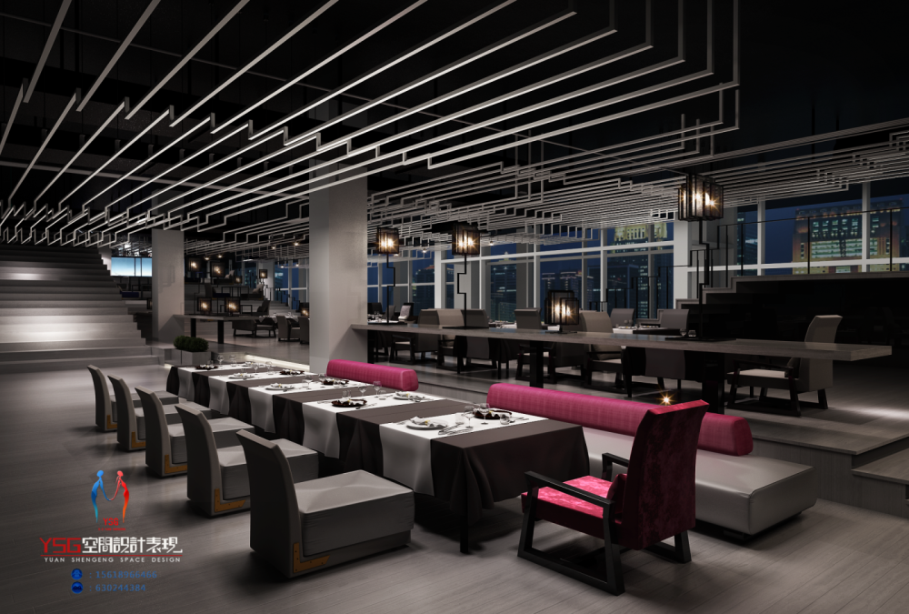 上海   YSG空間設計表现    創意表現_曼谷帕度万ZENSE餐吧3.jpg