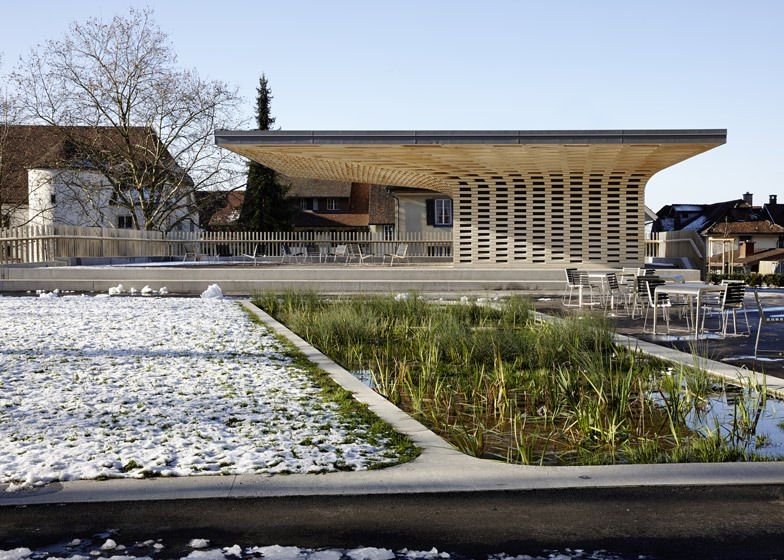 瑞士图书馆休闲木亭 WOODEN PAVILION_Wooden-pavilion-2.jpg