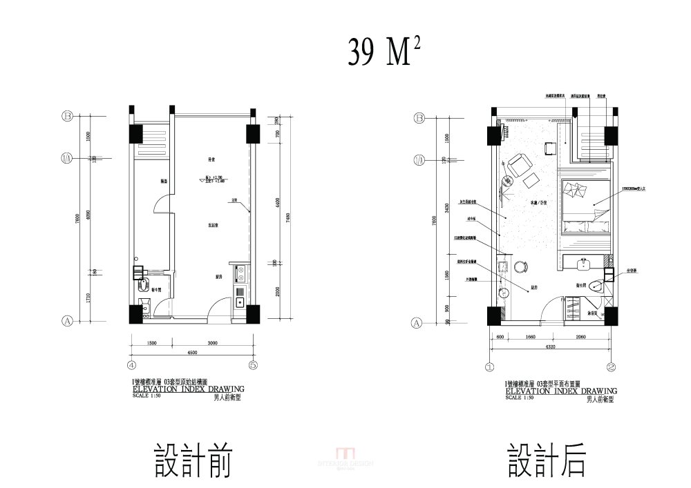 一个39M²男人前卫酒店套间_男人时尚平面.jpg