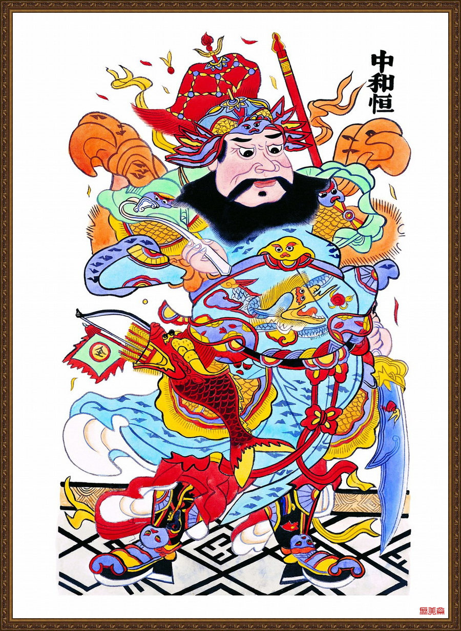 中国古典艺术——剪纸、年画、门神_952229846212732787.jpg