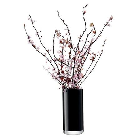 花艺杂篇——白底小花器_1black-cylinder-vase-h28cm.jpg