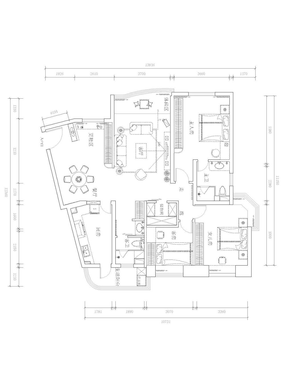 有梦陪伴，阳光依然灿烂---户型优化篇_马蹄-Model.jpg