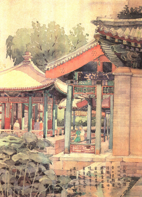 梁思成建筑画_QQ截图20140424095244.png