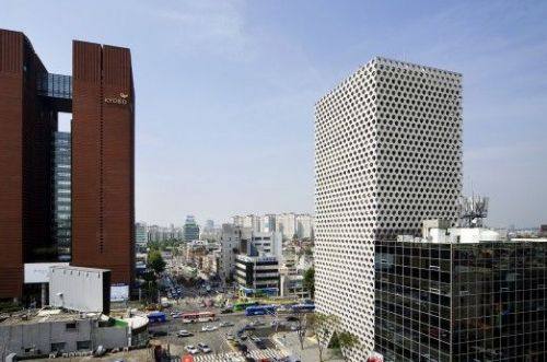 ARCHIUM设计的韩国首尔城市蜂巢_2014042809410215673.jpg