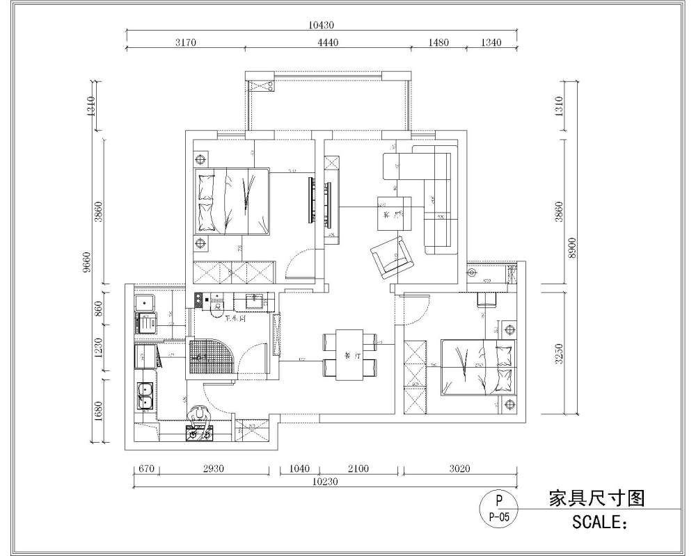 现代风格-无锡蠡湖边上舒适住宅（新手上路多多指导）_平面