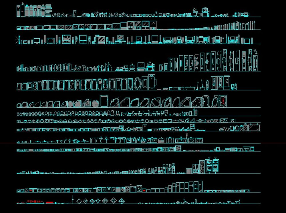 最全面的CAD家具图块_1.jpg