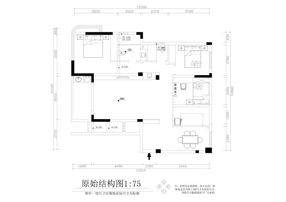 120小平层为寻求更好的方案，希望大家多多建议。_@IDhoof_新块-Model.jpg