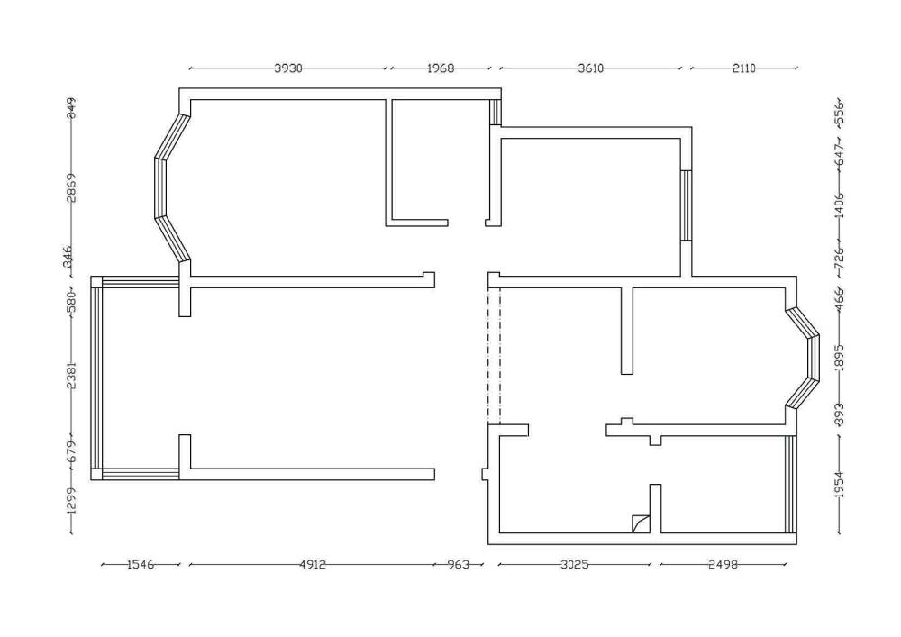 【第八期-住宅平面优化】一个480m²顶层豪宅13个方案 投票奖DB_12121.jpg