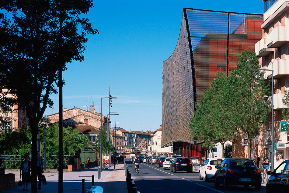 dominique perrault dresses albi grand theatre with copper screen_g5-designboom.jpg