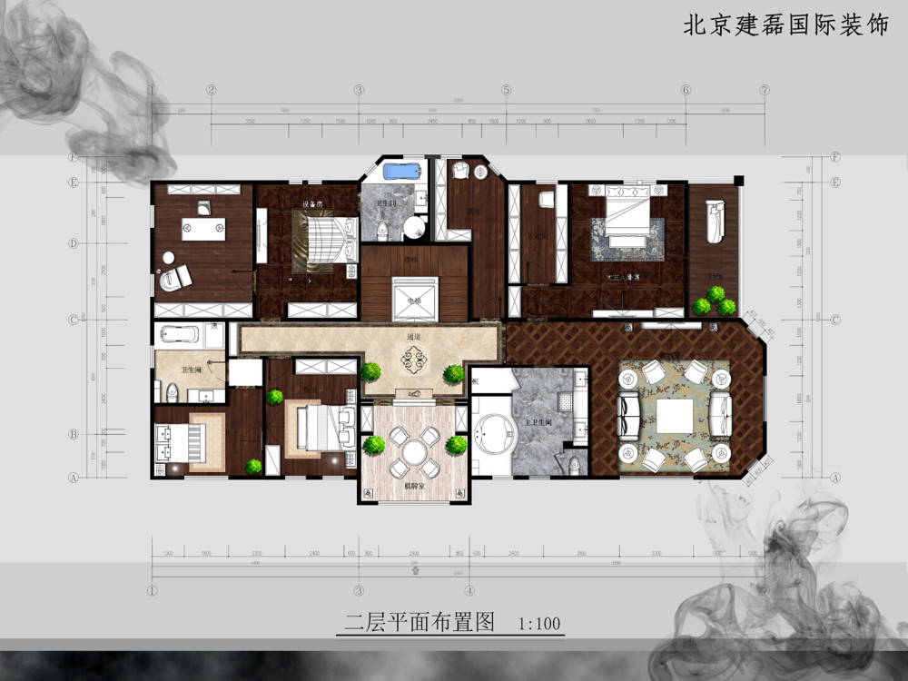 现代中式别墅设计提案_7.二层地面铺装布置图.jpg