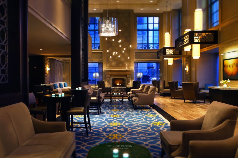 芝加哥希尔顿酒店 Hilton Chicago_©Huber-720-Lounge.jpg