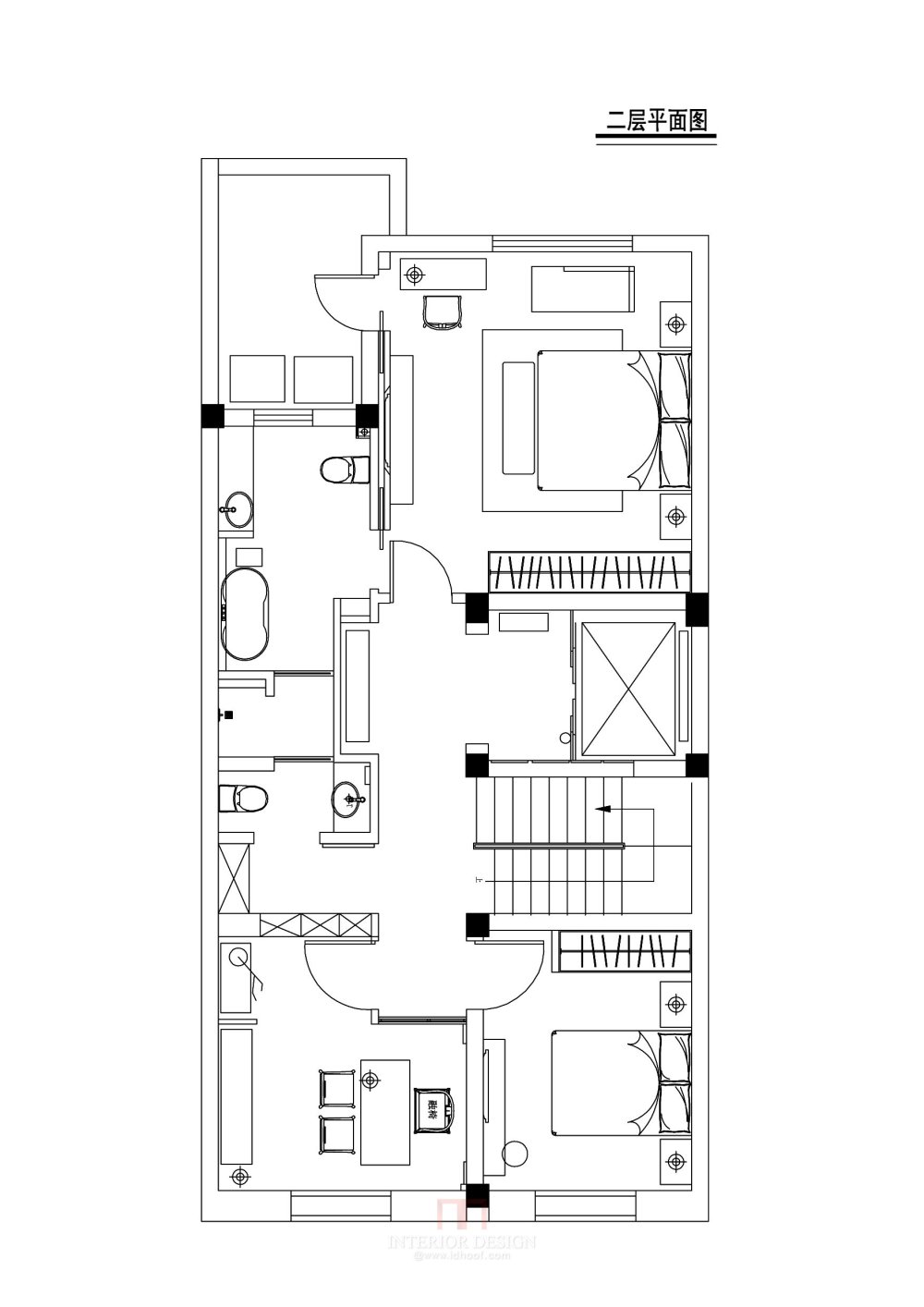 许建国--合肥·于宅_03-二层平面图.jpg