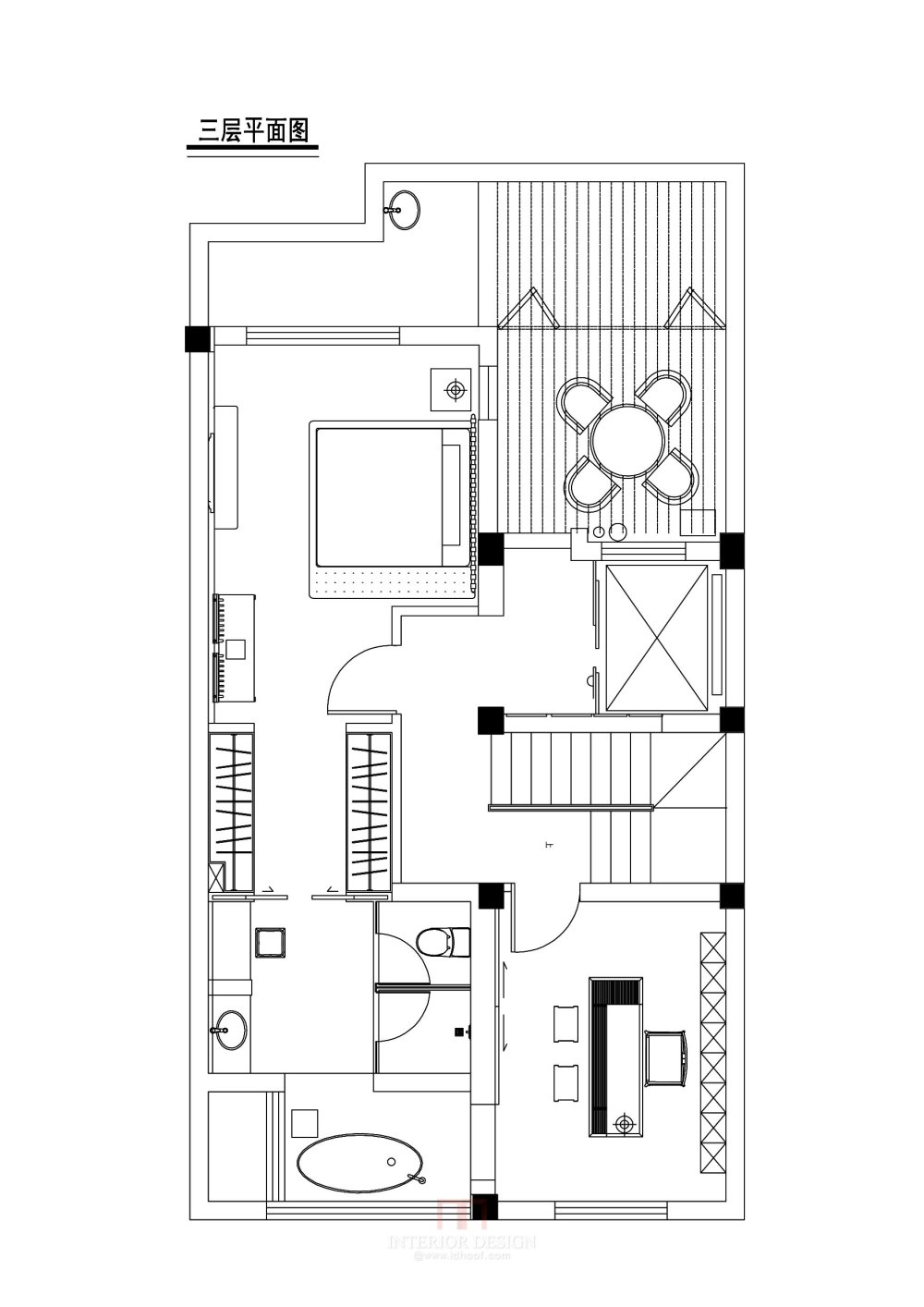 许建国--合肥·于宅_04-三层平面图.jpg