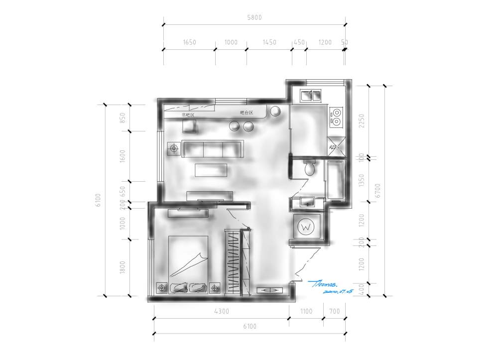 单身女性小户型公寓户型优化_01 PLAN-2014-5-19-平面布置图2.jpg