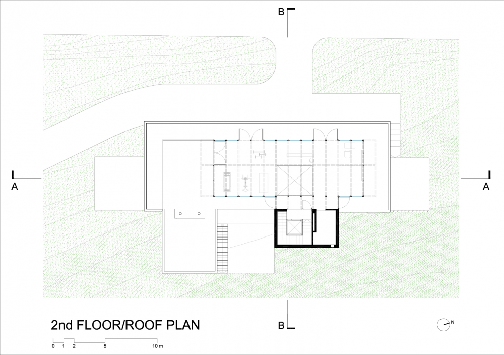 黎巴嫩Kfour Tahan Villa_53b4afc9c07a80a343000047_tahan-villa-blankpage-architects_roof_plan-1000x704.png