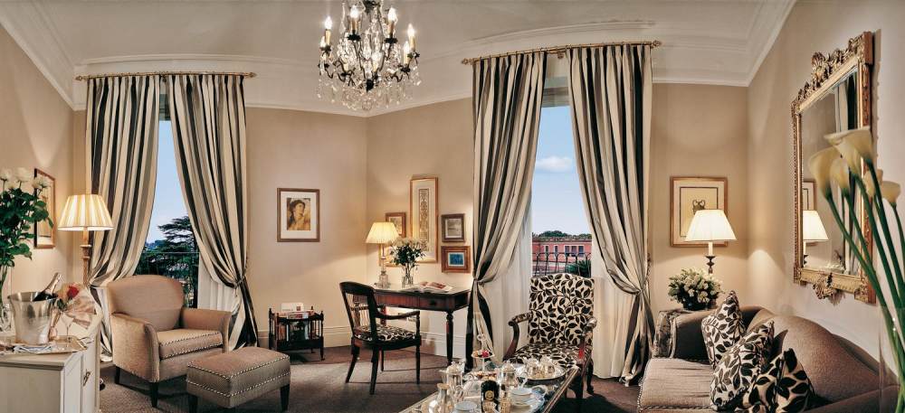 Hotel Eden酒店，罗马，意大利_4)Hotel Eden—Royal Suite Living room 拍攝者.jpg
