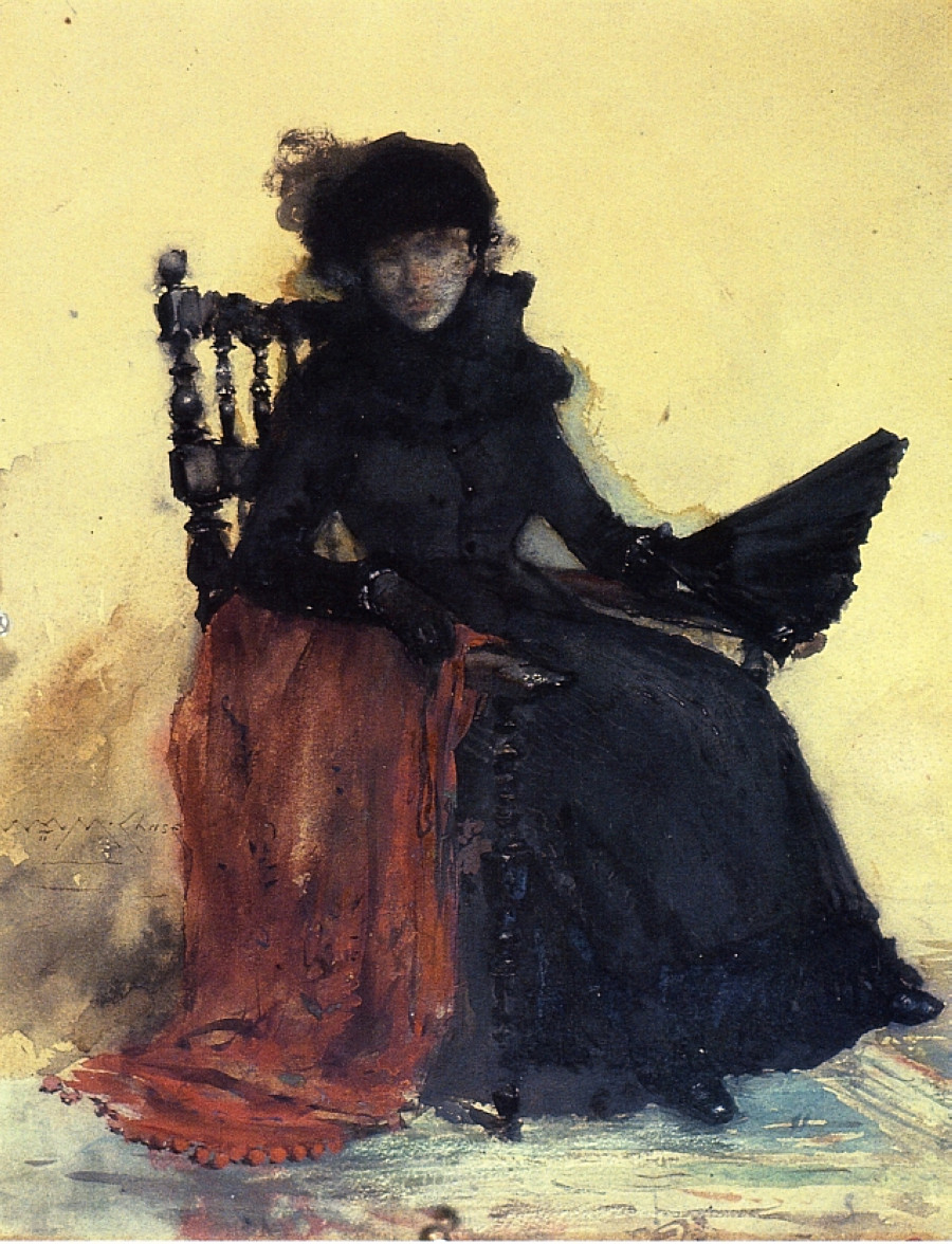 A Lady in Black (aka The Red Shawl), 1883.jpeg