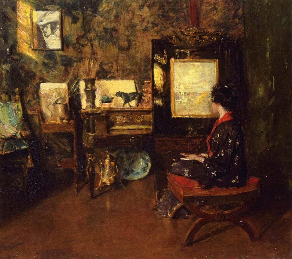 Alice in the Shinnecock Studio, 1900.jpeg