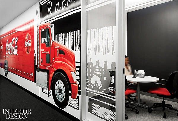 COCA-COLA S CANADIAN HQ BY FIGURE3_thumbs_36183-434010-A_mural_of_a_delivery_truck_starts_as_paint_on_gypsum_board_.jpg
