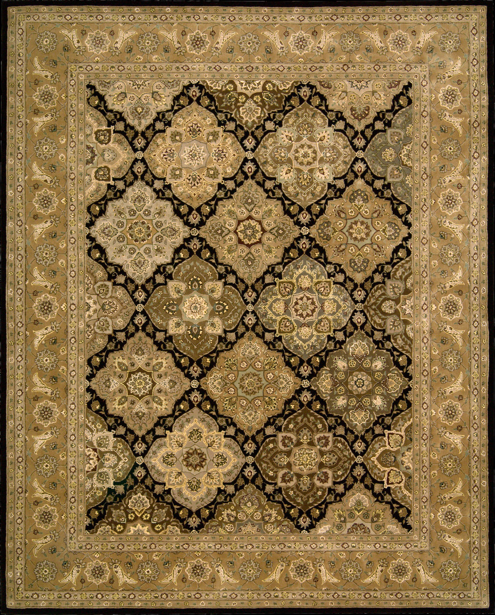 （福利帖）美式地毯！波斯地毯！手工定制，不只是图片..._2211-BLK.jpg