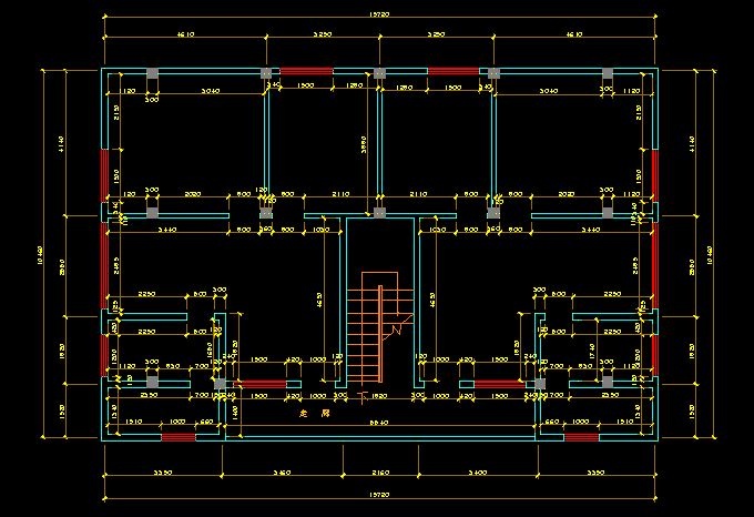 朋友的一套家装    求大师出手_原建筑.png