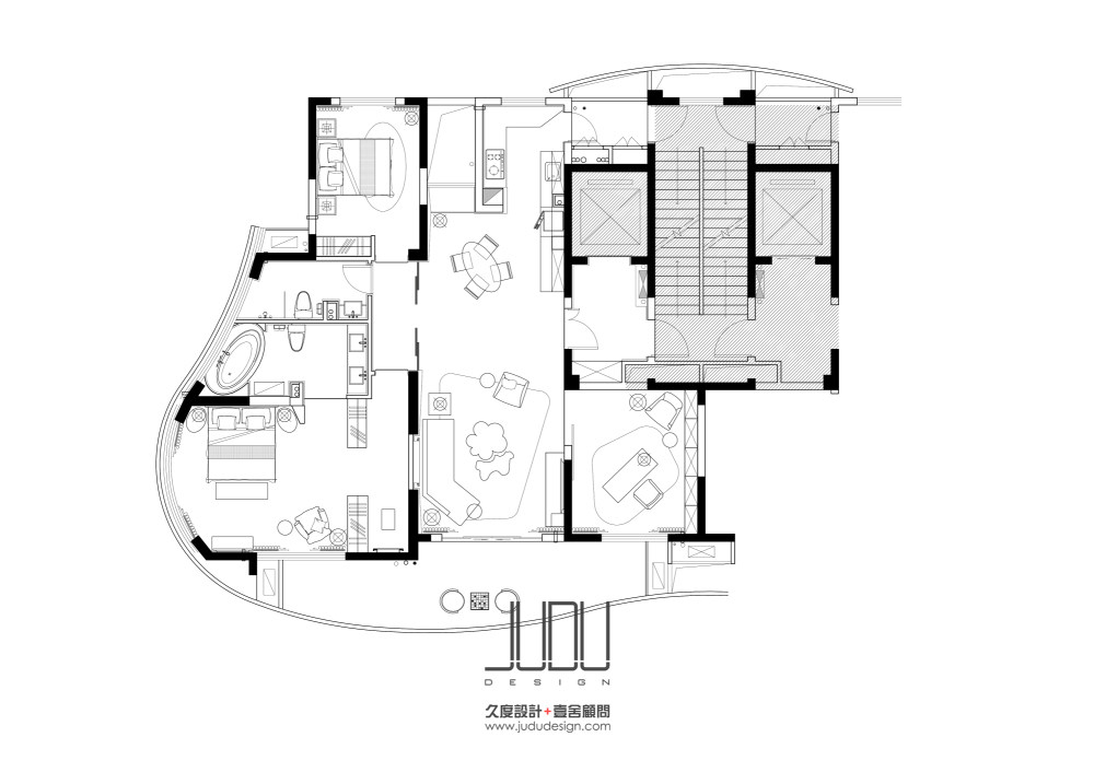 南昌-江上院3#楼801户型样板间---彩平过程图解_1.jpg