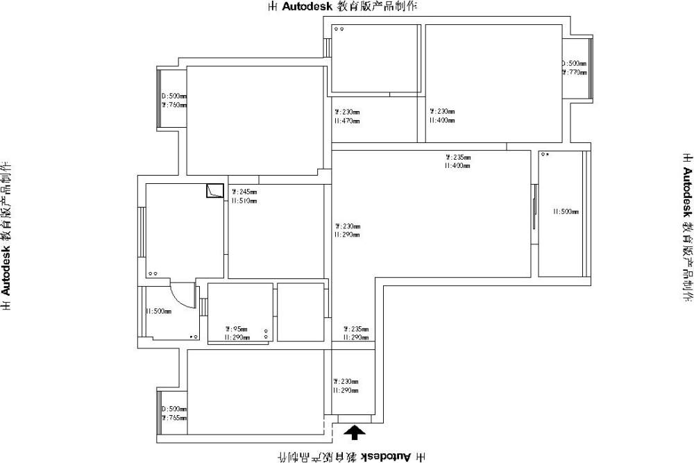 很规矩的户型  想变变  想法随意_金地雄楚一号-Model.jpg