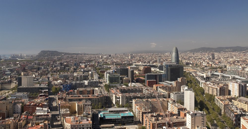 巴塞隆纳天空美利亚酒店 Meliá Barcelona Sky_96MeliaBarcelonaSky-RoofSouthBarcelonaView.jpg