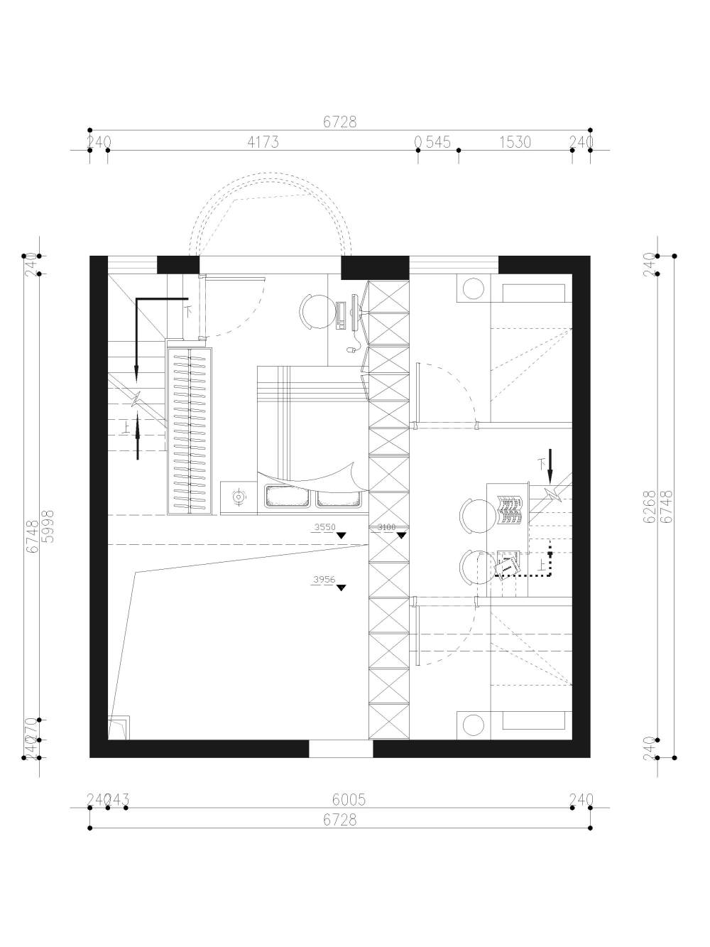 大神求救，帮忙想想方案——假复式-跃层！住宅商用型_11111.jpg