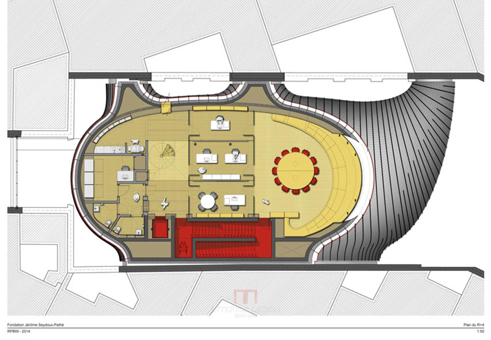 Pathé 基金会 / 皮亚诺厂房_5420de8dc07a8086fc00008b_path-foundation-renzo-piano_level_04_plan.png