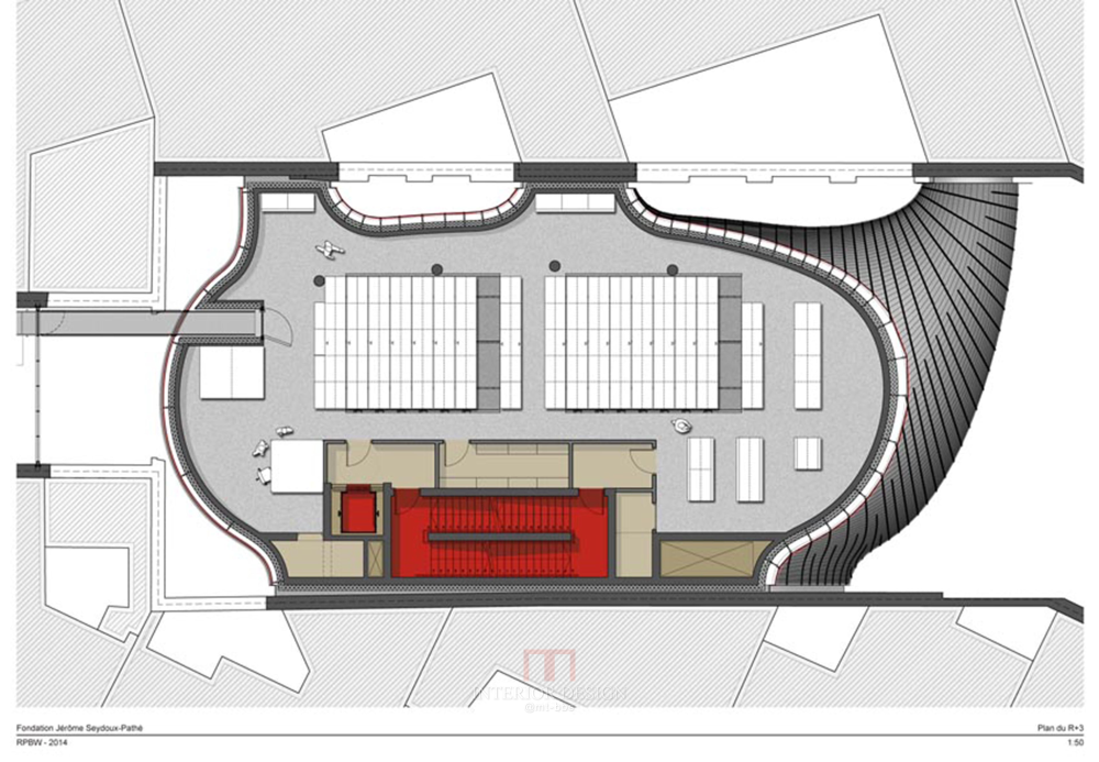 Pathé 基金会 / 皮亚诺厂房_5420de65c07a800de500008a_path-foundation-renzo-piano_level_03_plan.png