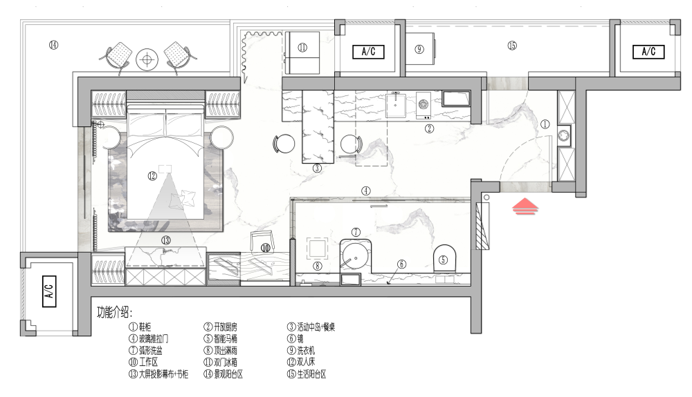 多功能住宅 平面图  其可实行率如何_12.png